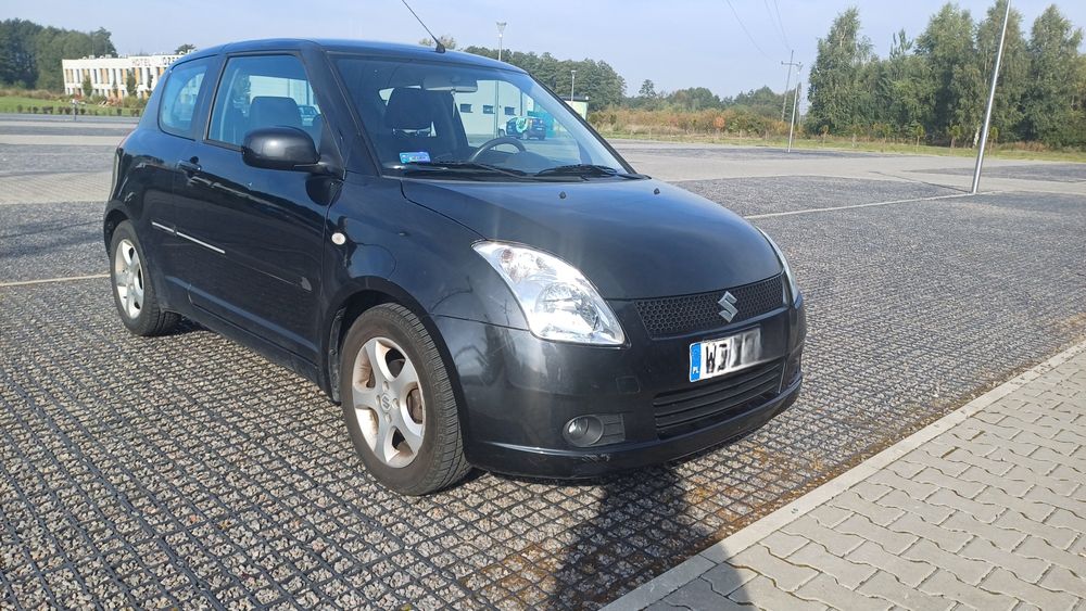 Suzuki Swift 1.5 102KM – 2007, 126 tys. km, klimatyzacja, keyless, dbane
