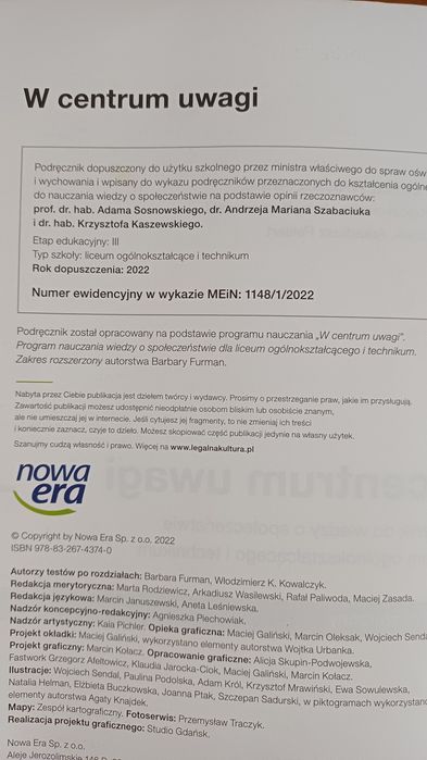 W centrum uwagi 1 zakres rozszerzony