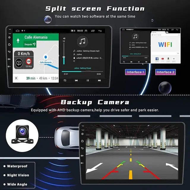 Rádio android 13 Volkswagen PASSAT 2012 A 2015 WiFi Carplay gps 2/64GB