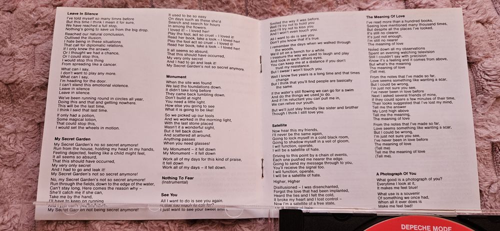 Depeche Mode  - A Broken Frame.