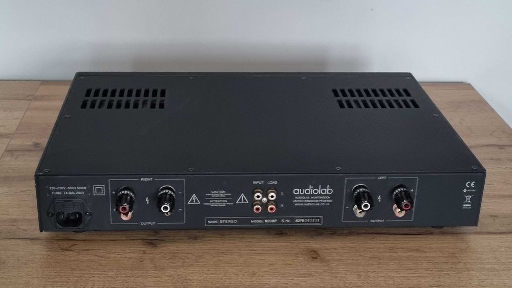 Audiolab 8200P końcówka mocy stereo po modyfikacji Hoer-wege