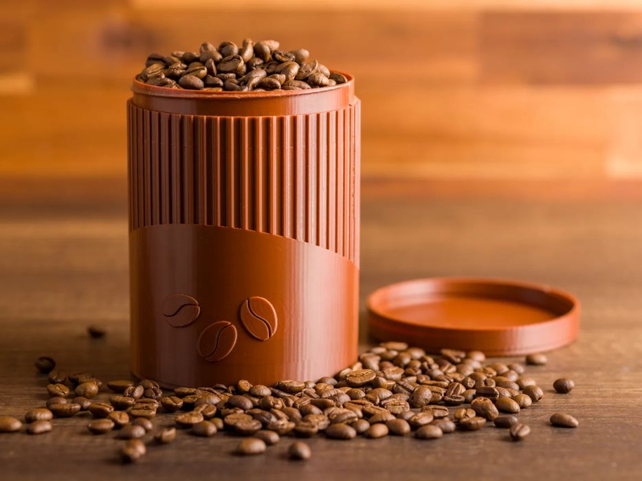 Coffee Container with Lid