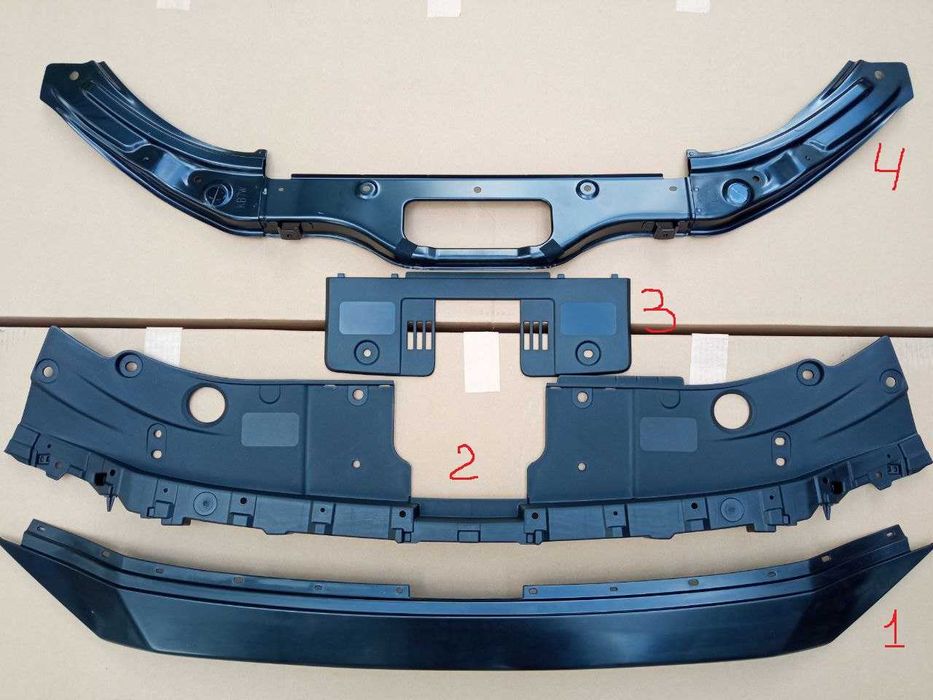 Мазда СХ5 2018 2021 верх кронштейн передней панели ласточка защита