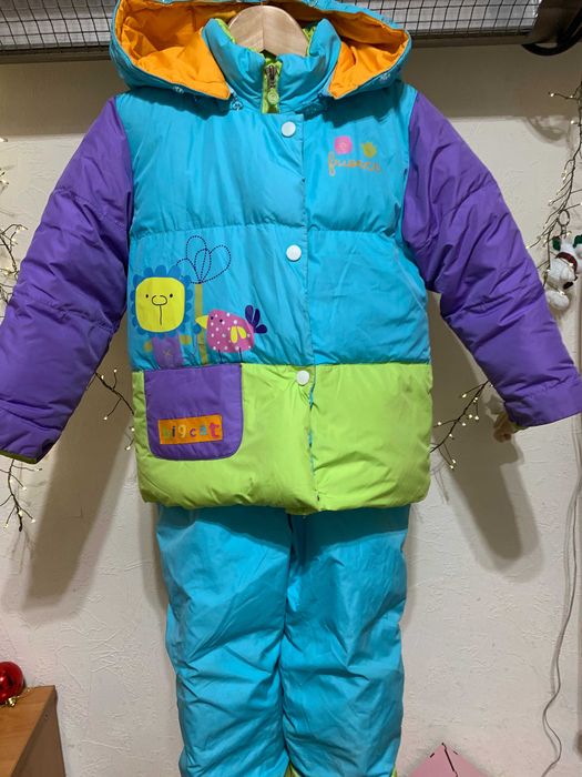 Фирменны пуховой комбинезон раздельный sp-show