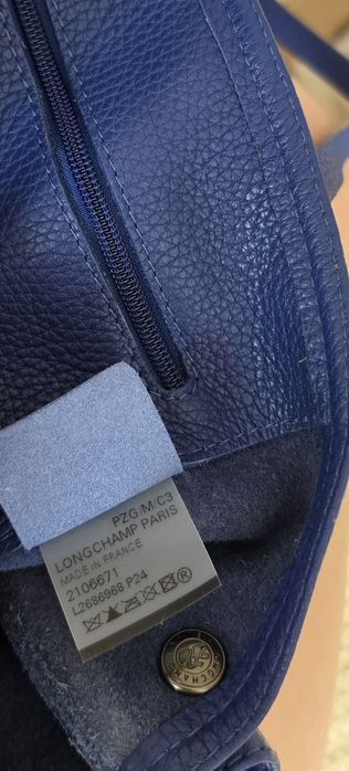 Шкіряна сумка Longchamp оригінал