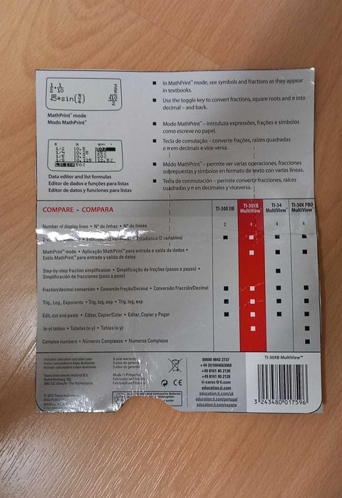 Calculadora científica Texas