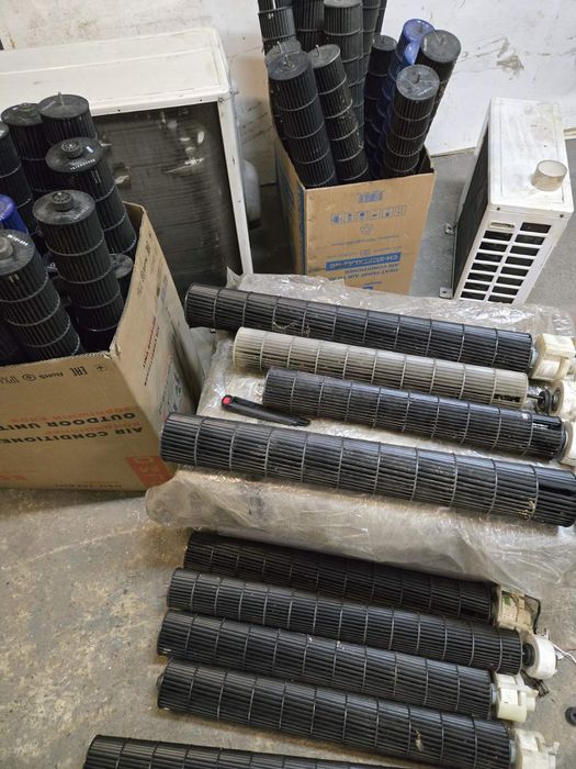 Турбіни, крильчатки