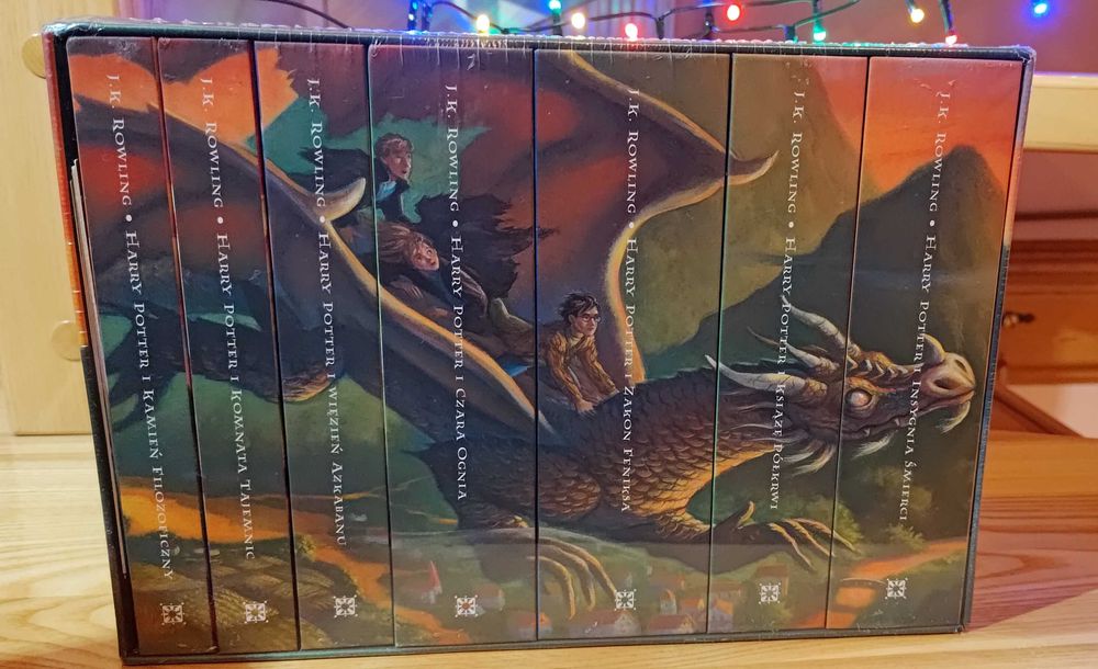 Pakiet: Harry Potter Tomy 1-7 Edycja jubileuszowa w twardej oprawie