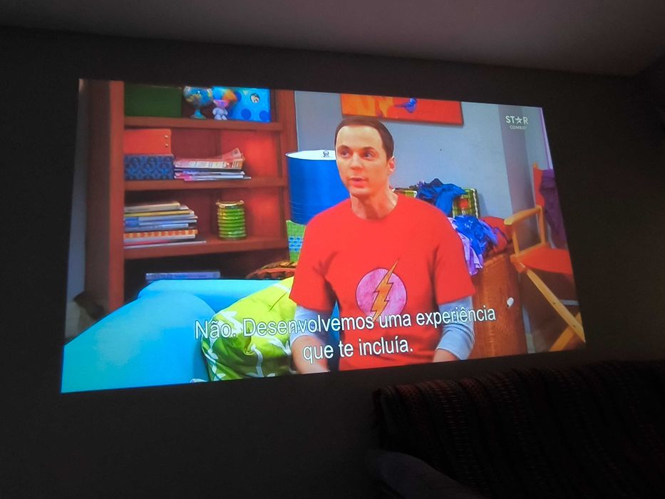 Projetor WEWATCH V50 HD Nativo 1080p