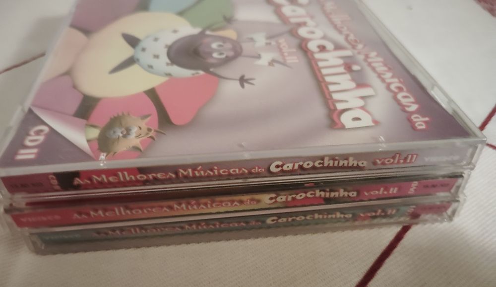 DVD e CDs Infantis Como Novos