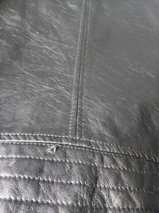108cm Nowa kurtka damska Ramoneska Biker Motocyklowa z małym defektem
