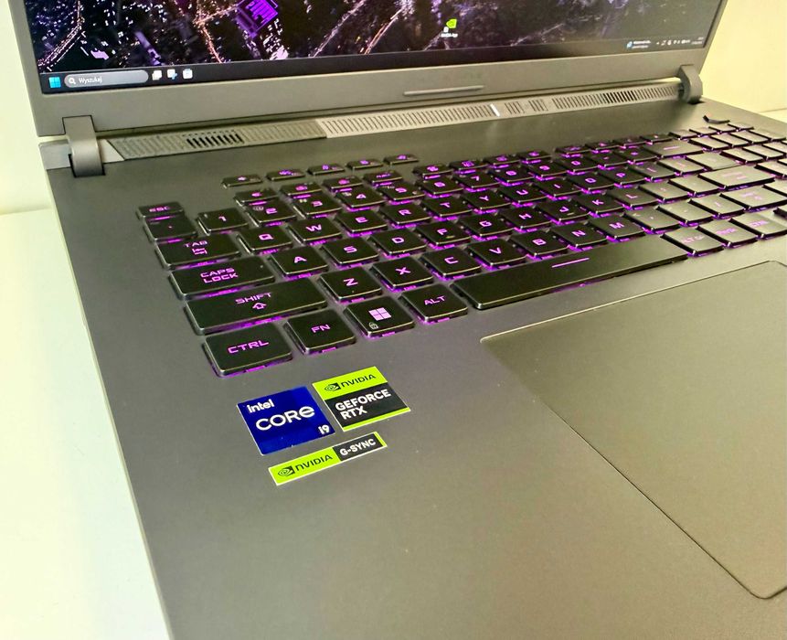 Asus Rog Strix G18 I i9-14gen I RTX4080 I 32GB I 1TB I Świetny stan