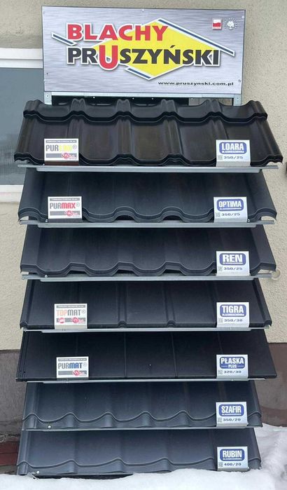 Blachy Pruszyński blachodachówka trapez rynny sprzedaż i montaż pokryć