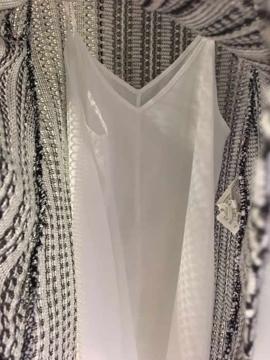 Elegancka zwiewna bluzeczka ZARA r. S business look