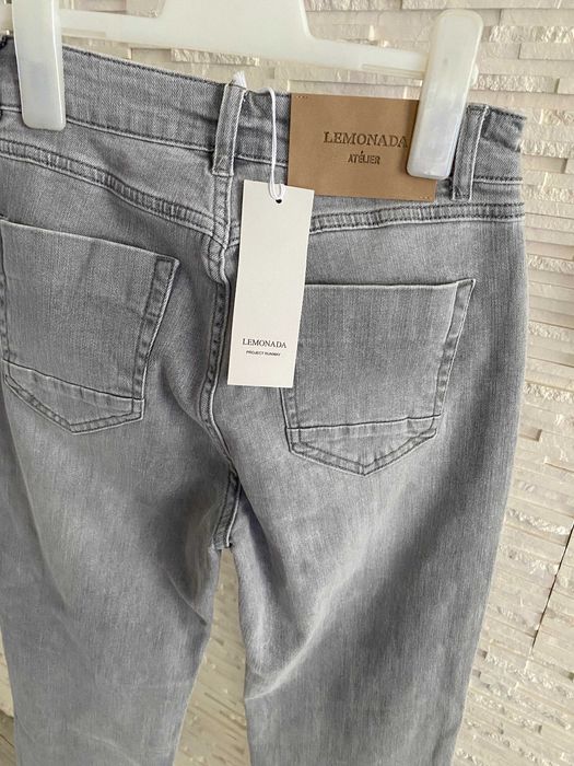 Lemonada nowe szare dżinsy mom fit elastyczne