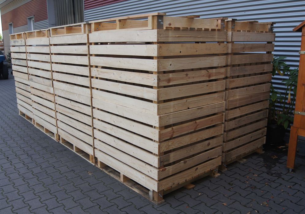 SKRZYNIOPALETY uniwersalne 1200X1000X900 DOSTĘPNE od ręki