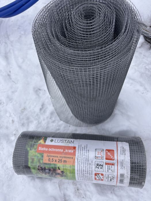 Siatka ochronna krata ocynkowana Lustan