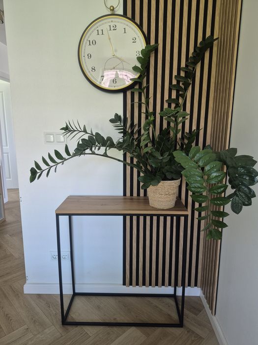 Konsola loft dąb stolik przyścienny