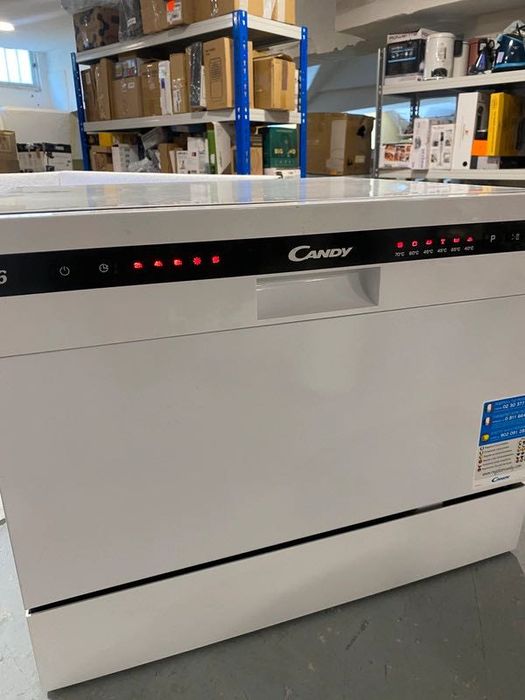 Candy CDCP 6 - Máquina de Lavar Louça Pequena,