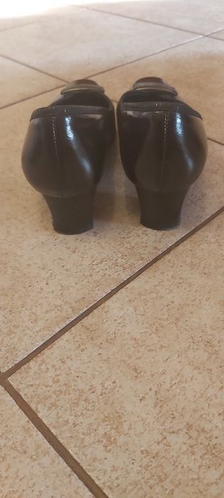 Buty damskie skórzane
