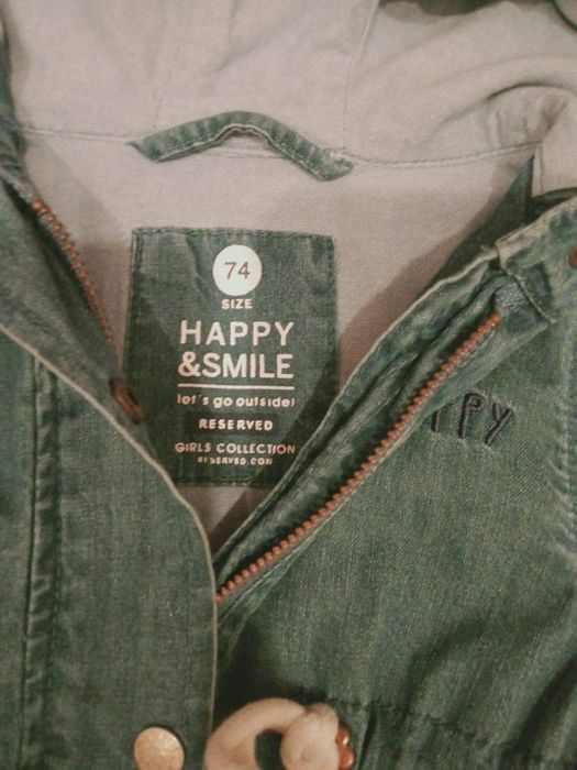 Kurteczka parka jeansowa Reserved r 74