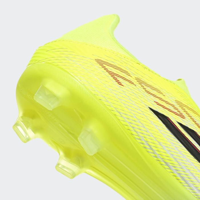 Chuteiras de Futebol sem Atacadores Adulto F50 League FG/MG Amarelo