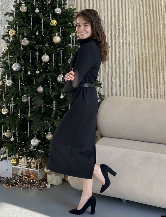 Нова довга утеплена сукня