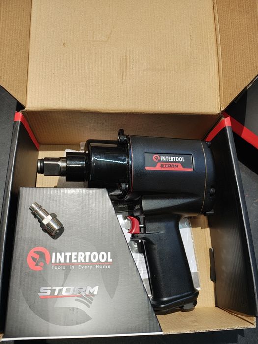 Гайковерт пневматичний  3/4", 1300 Нм, 5000 об/хв INTERTOOL PT-1105