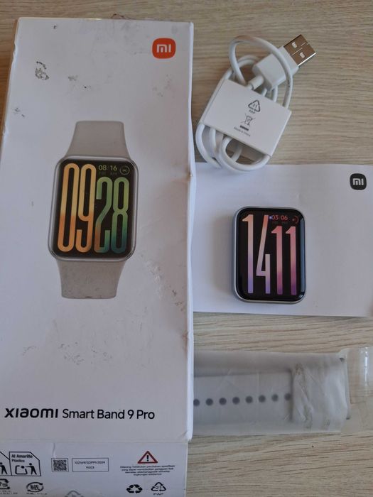 Smartwatch Xiaomi Smart Band 9 PRO uszkodzony jak NOWY opaska zegarek