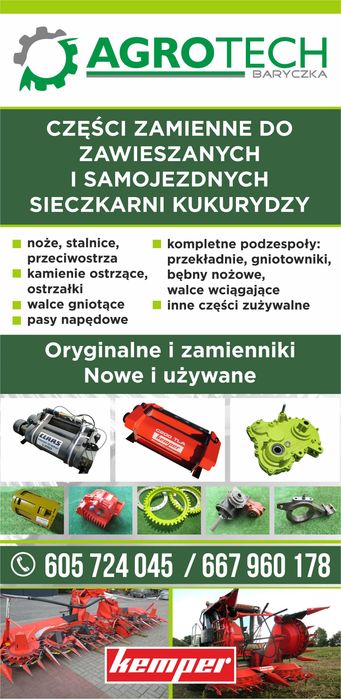 Claas Jaguar 502 przekładnia walców wciągających prawa strona