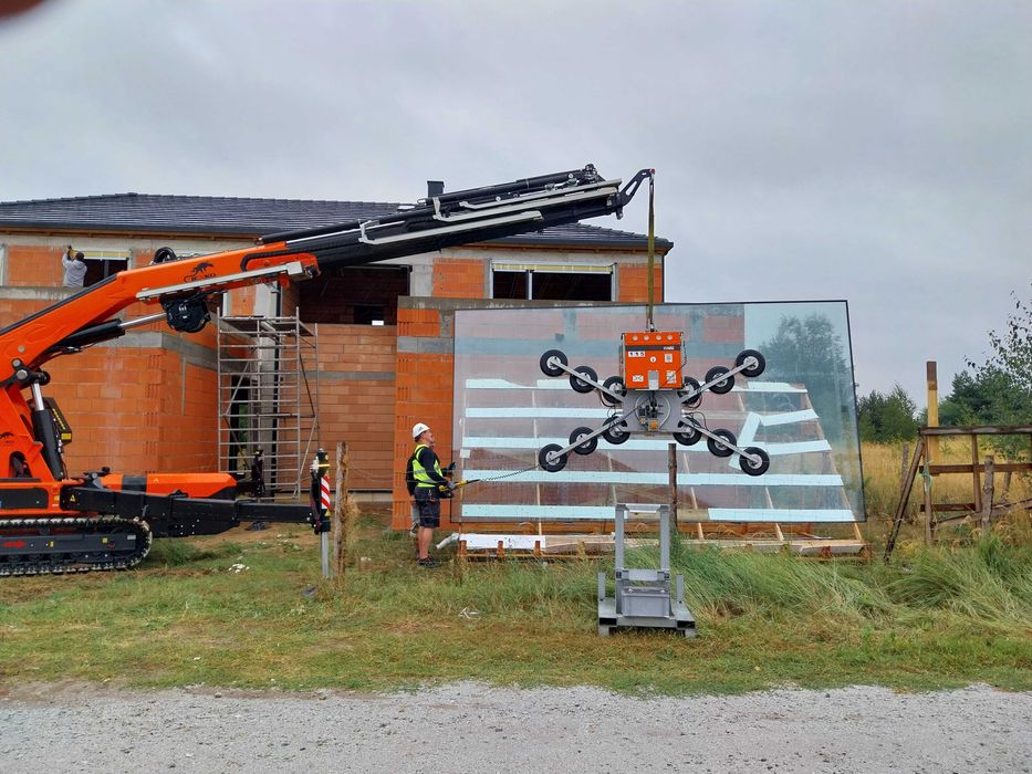 Mini żuraw Kraków | wynajem mini dźwigu | szybkie terminy