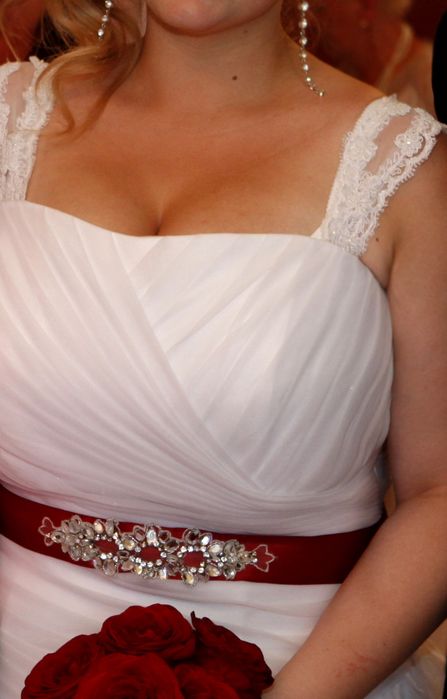 Suknia ślubna plus size klasyczna