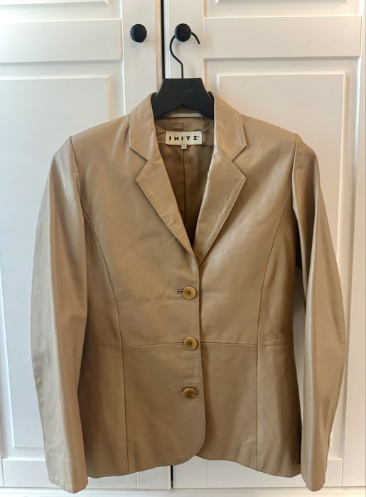 Skórzana kurtka / marynarka IMITZ – klasyczna elegancja