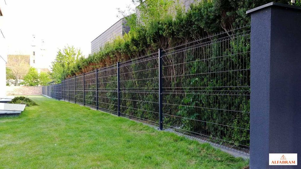 Ogrodzenie panelowe, panel ogrodzeniowy 3D kratowy Montaż hurt/detal