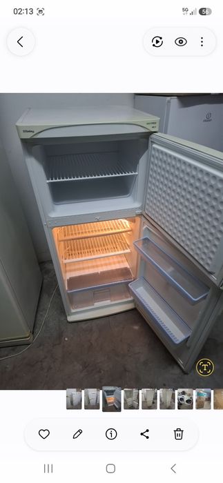 Frigorífico a funcionar a um preço acessível