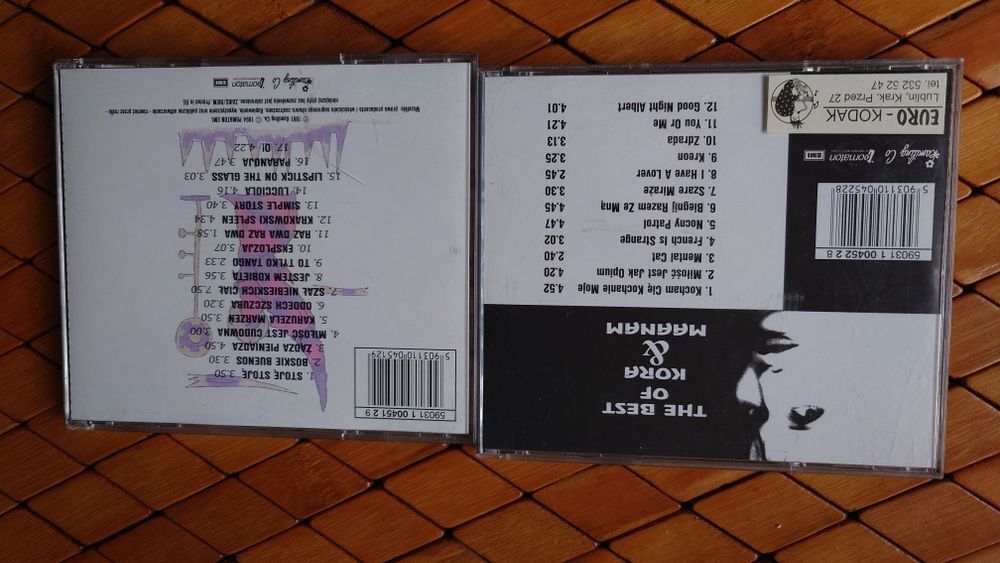 KORA &MAANAM The Best Of vol.1 .CD Kamling Co.