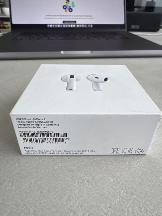 Apple AirPods 4 , оригінал, без шумки