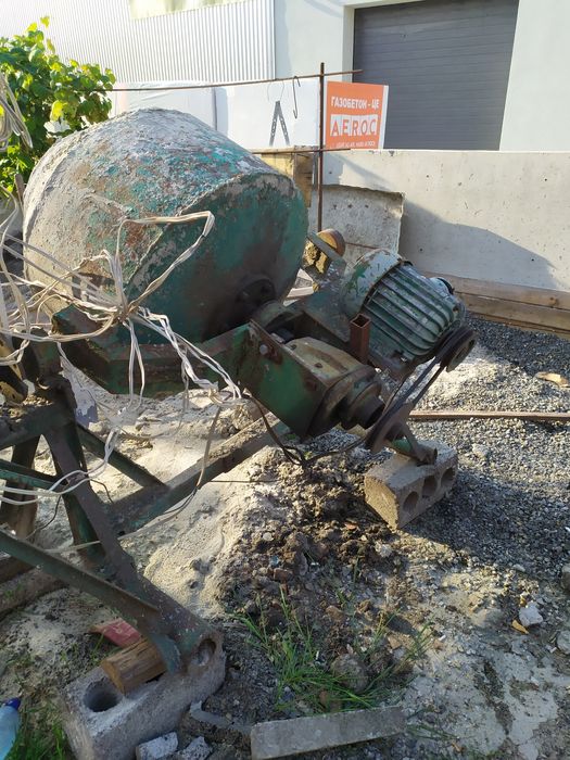 Бетономішалка редукторна