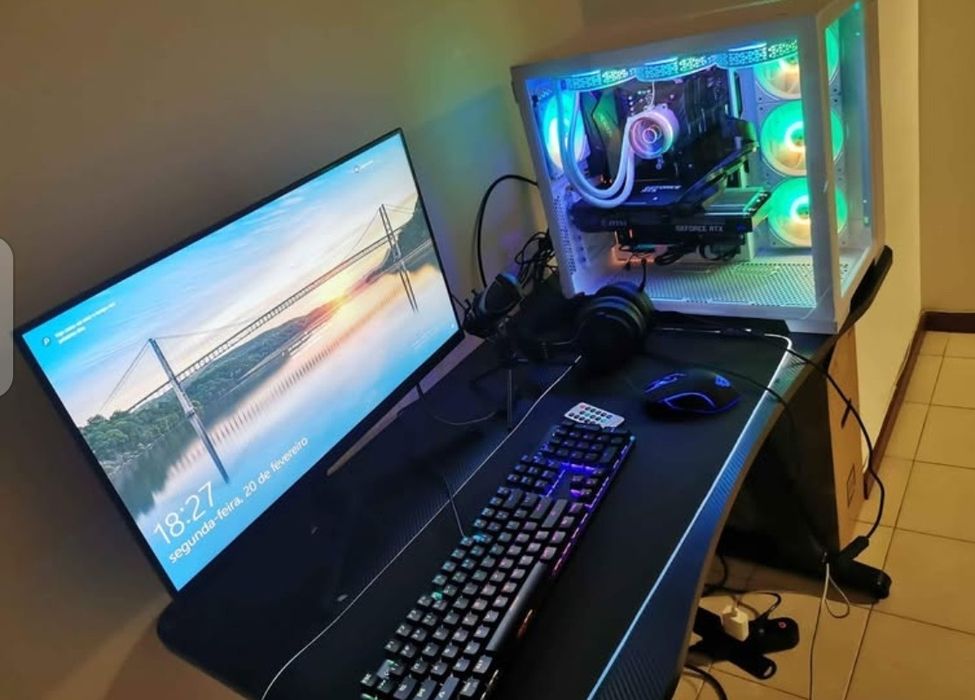 Setup Gamer Completo Ultra Performance – Ryzen 7 7800x3d + Rtx 5060 Ti
