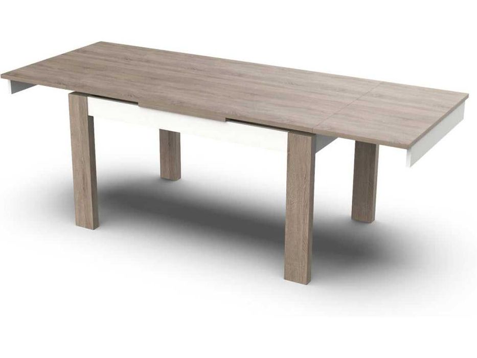 Mesa de jantar Paris - marca Lourini com 6 cadeiras estofadas