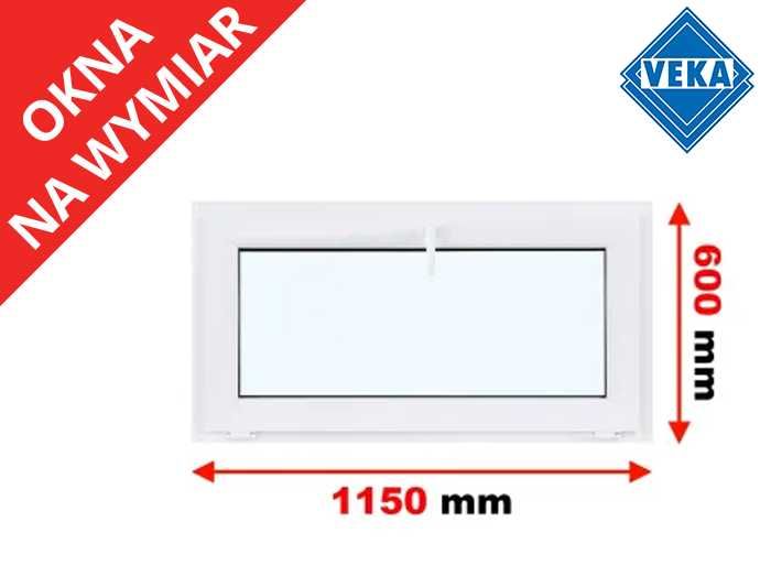 Tanie Plastikowe Okno PVC Veka Trzyszybowe Uchylne Na Wymiar Do Domu