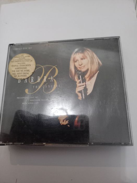 Cd duplo Barbara Streisand, live in Madison Square Garden