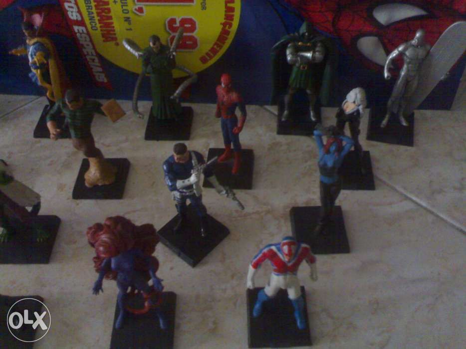 Decoração vitrina, silver surfer figura de chumbo Marvel Eaglemoss