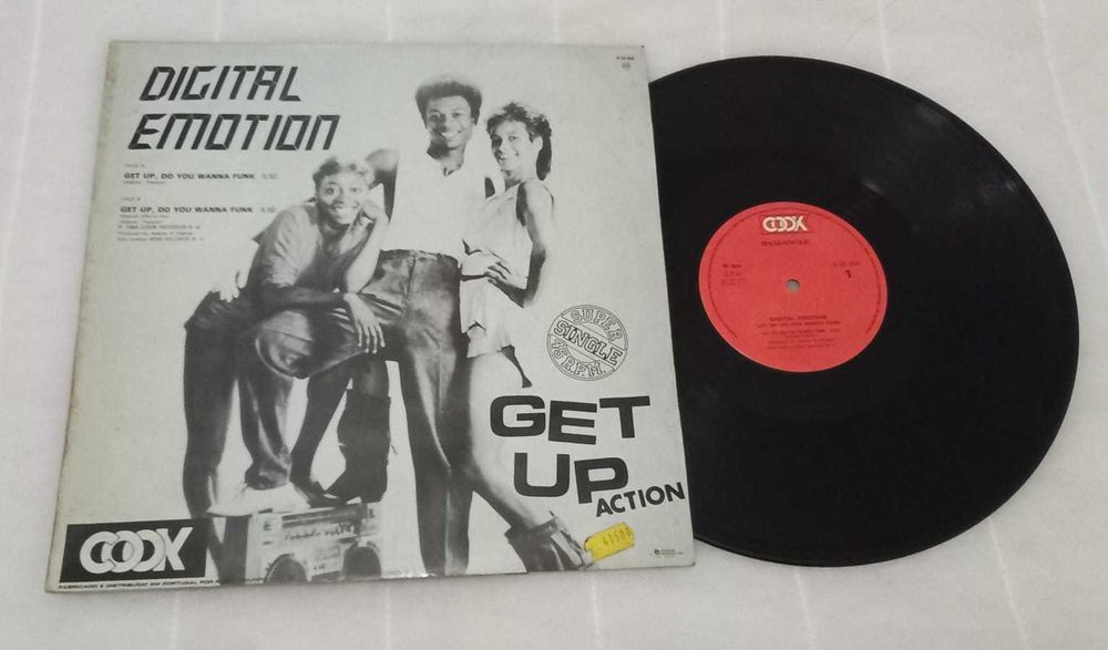 Digital Emotion – Get Up Action 12" Maxi