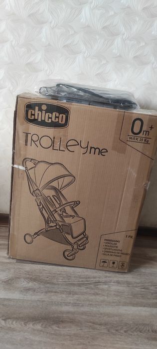 Прогулочная коляска chicco trolley me