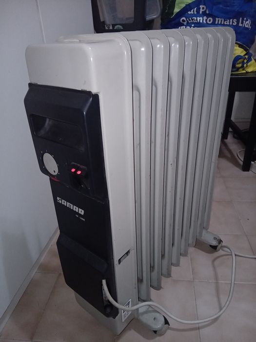 Aquecedor a óleo de 8 eleme , afuncionar muito bem.