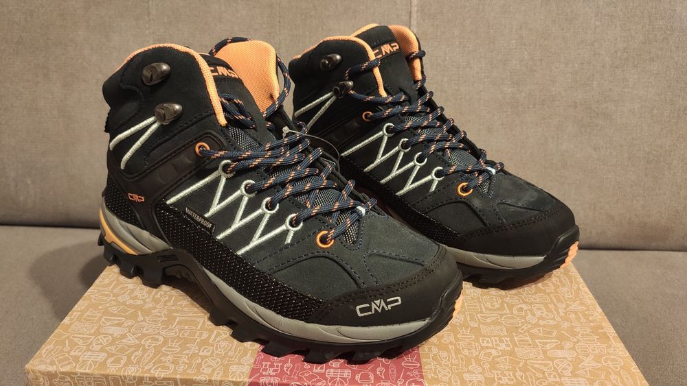 Nowe buty trekkingowe CMP Rigel Mid 37 – wodoodporne damskie