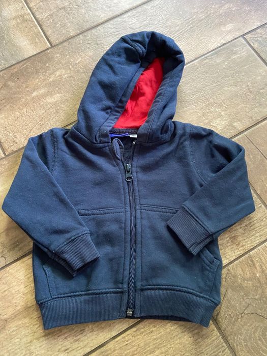 Bluza rozpinana z kapturem chłopięca Lupilu rozmiar 62/68
