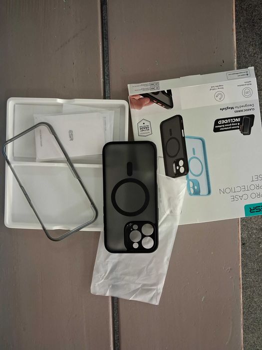 Capa magnética e sreen protector iphone 16 pro max