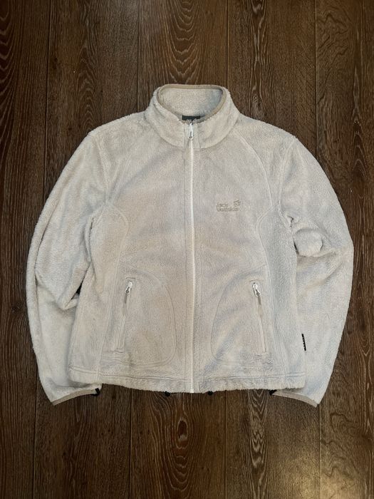 Білосніжна  жіноча фліска Jack wolfskin Nanuk 150